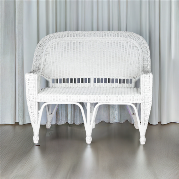 RattaNeo Diamond I s108 2-Sitzer-Sofa Rattan natürlich - Rattan Sofa – Bild 5