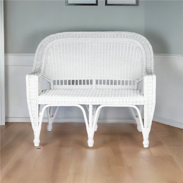 RattaNeo Diamond I s108 2-Sitzer-Sofa Rattan natürlich - Rattan Sofa – Bild 6