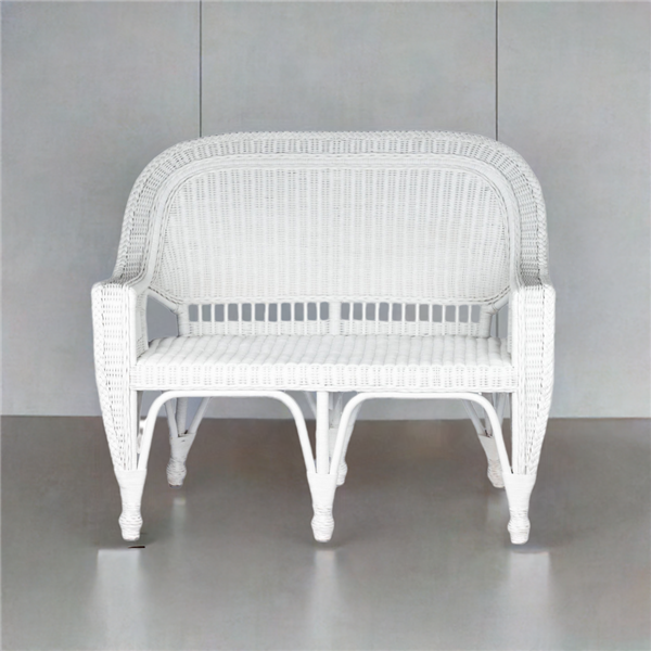 RattaNeo Diamond I s108 2-Sitzer-Sofa Rattan natürlich - Rattan Sofa – Bild 7