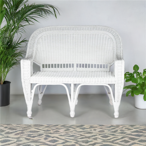 RattaNeo Diamond I s108 2-Sitzer-Sofa Rattan natürlich - Rattan Sofa – Bild 8