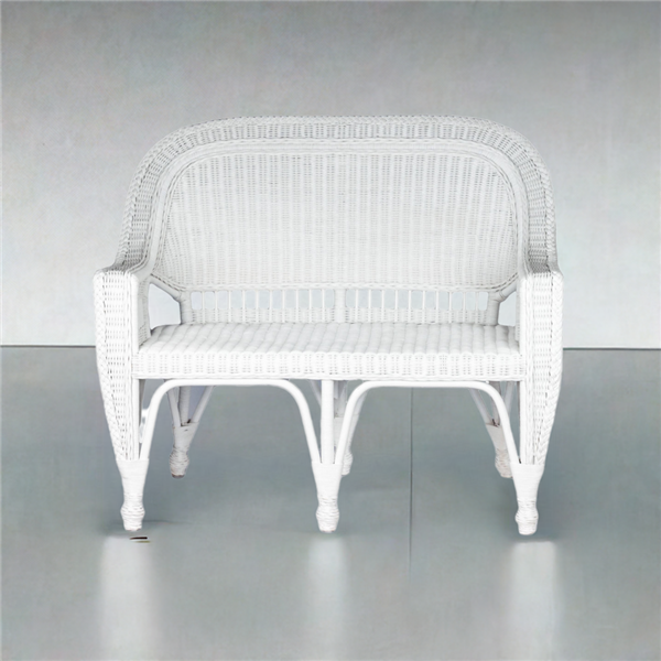 RattaNeo Diamond I s108 2-Sitzer-Sofa Rattan natürlich - Rattan Sofa – Bild 10