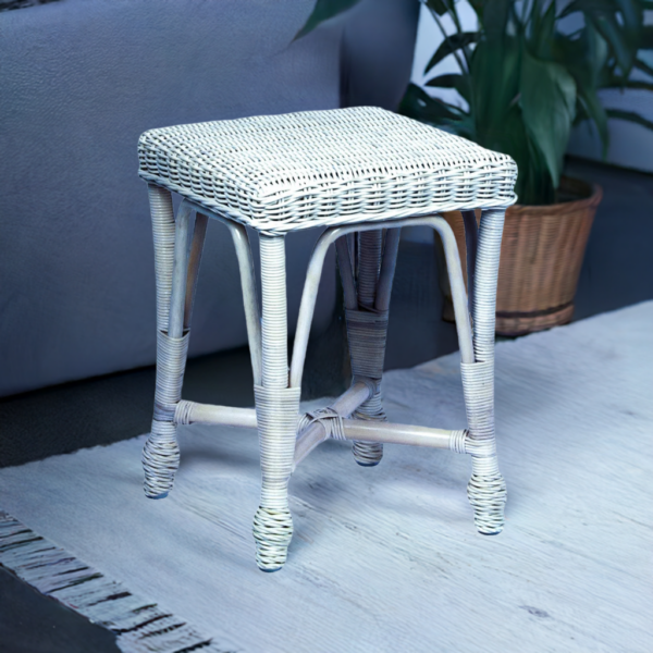 RattaNeo Diamond III t112 stool rattan natural - rattan stool - Image 9