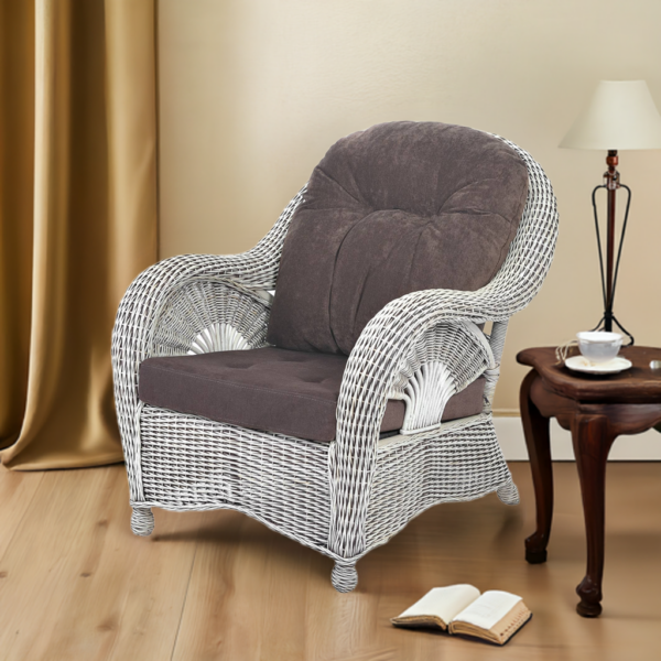 RattaNeo Dolce Vita f16 armchair rattan natural - rattan armchair - Image 5