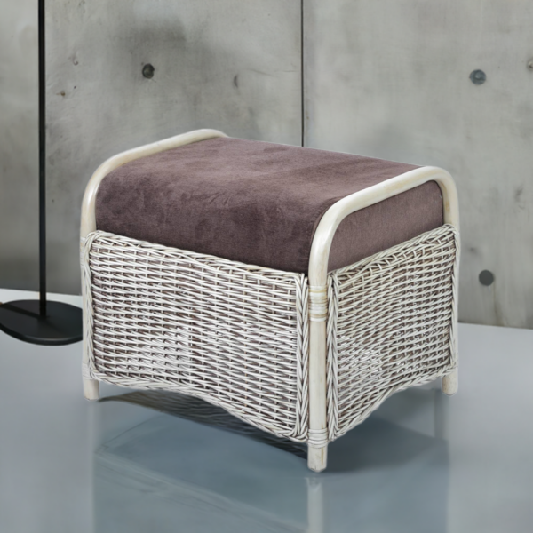 RattaNeo Dolce Vita p14 pouffe rattan natural - rattan pouffe - Image 13