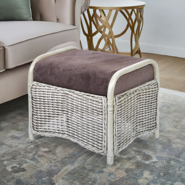 RattaNeo Dolce Vita p14 pouffe rattan natural - rattan pouffe - Image 7