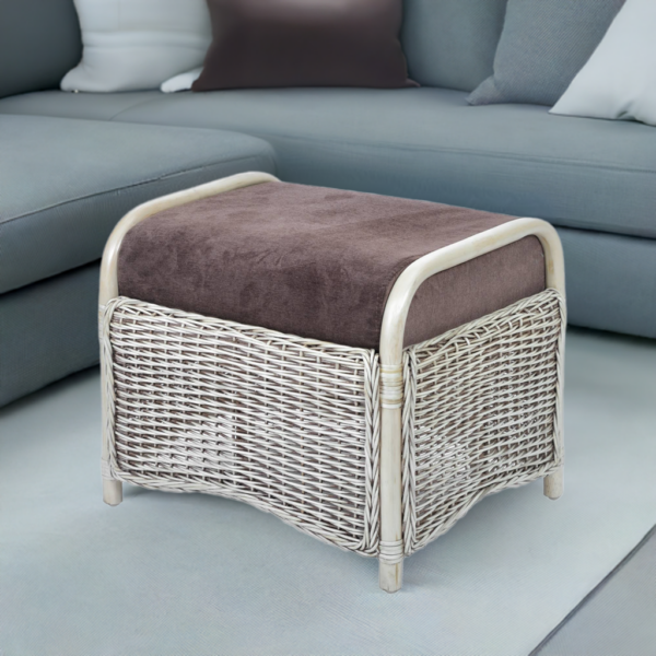 RattaNeo Dolce Vita p14 pouffe rattan natural - rattan pouffe - Image 8
