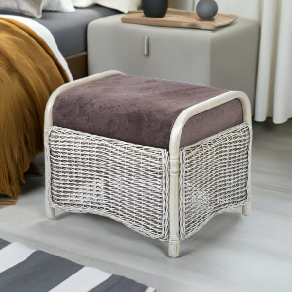 RattaNeo Dolce Vita p14 pouffe rattan natural - rattan pouffe - Image 10