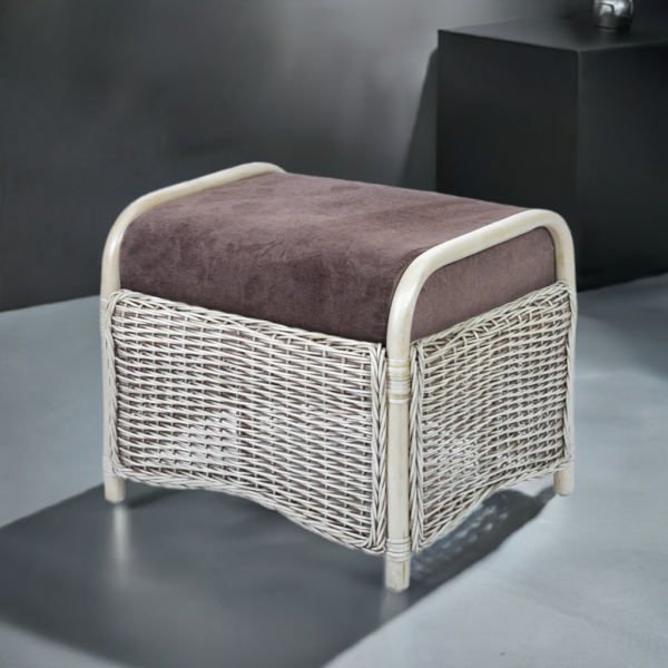 RattaNeo Dolce Vita p14 pouffe rattan natural - rattan pouffe - Image 11