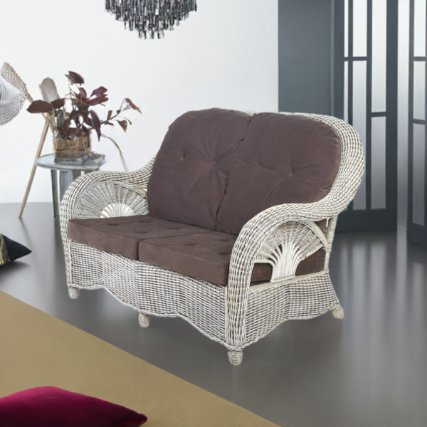 RattaNeo Dolce Vita s17 sofa 2-seater rattan natural - rattan sofa - Image 6