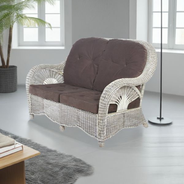 RattaNeo Dolce Vita s17 sofa 2-seater rattan natural - rattan sofa - Image 7