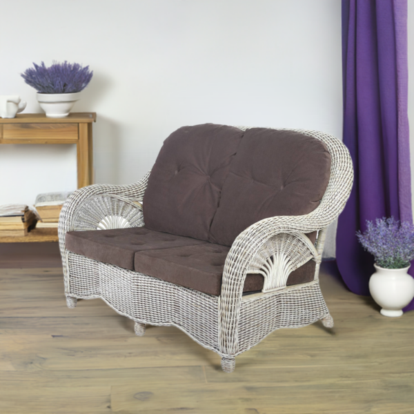 RattaNeo Dolce Vita s17 sofa 2-seater rattan natural - rattan sofa - Image 8